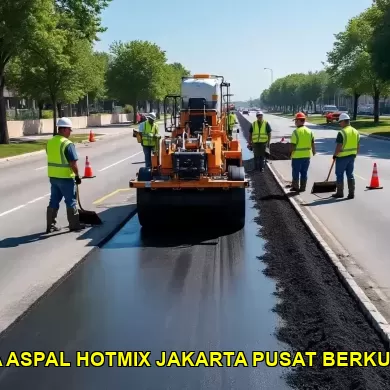 Mendapatkan Harga Aspal Hotmix Terbaik di Jakarta Pusat untuk Proyek Anda